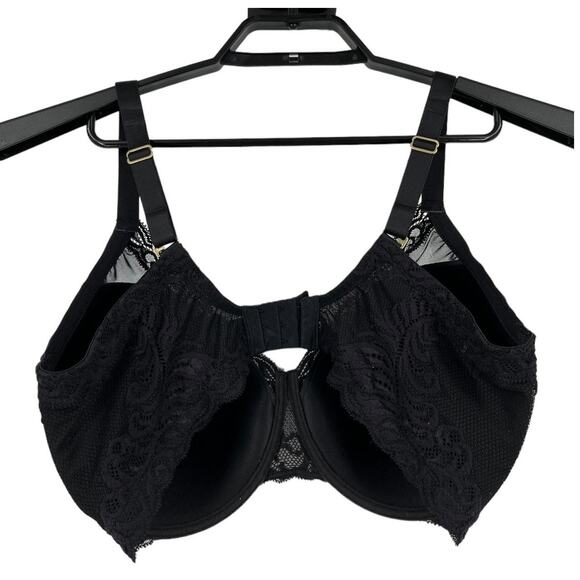 Natori bra 741299 Feathers full figure underwire black size 40G - Picture 5 of 9